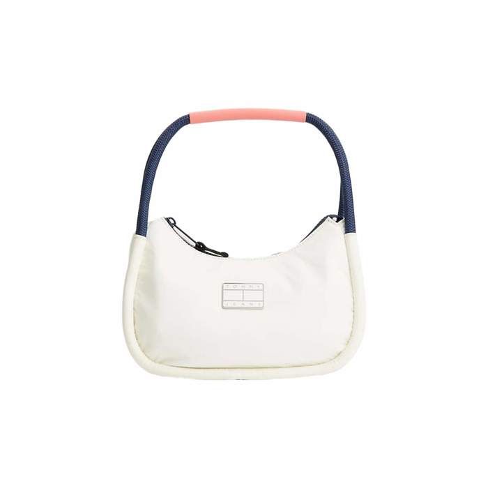 Sacs à main Tommy Jeans Femme Logo badge Blanc Synthétique