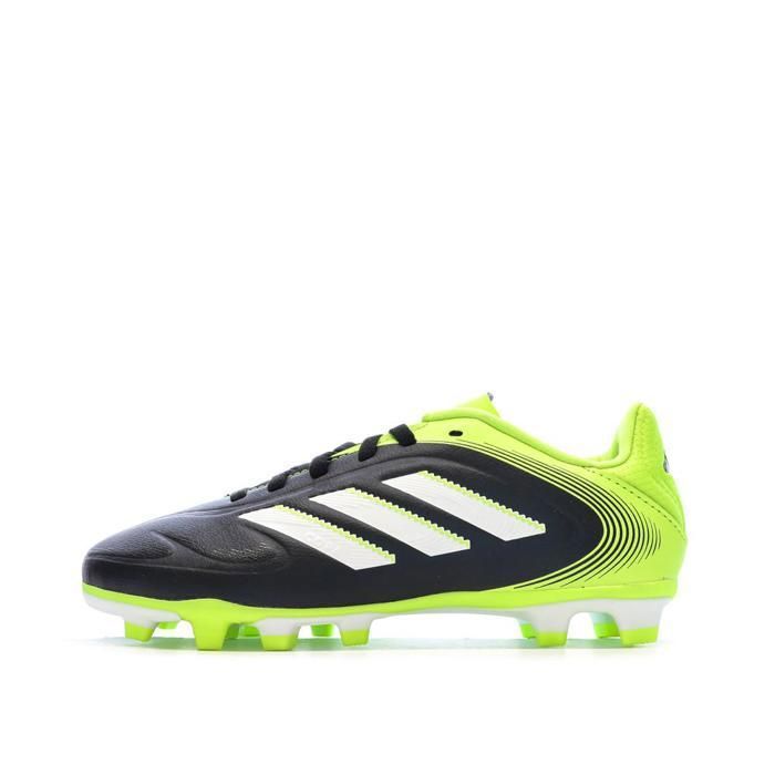 Chaussures de Foot Noir/Jaune Junior Adidas Copa Pure Iii Club FG/MG