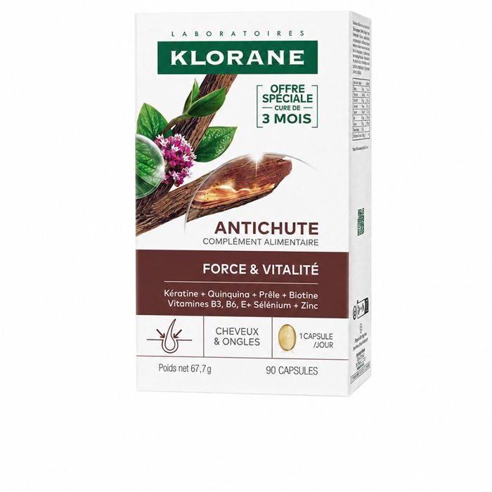 Anti-chute QUININE complément alimentaire anti-chute de cheveux force et