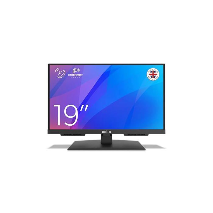 Téléviseur LED CELLO 19 Full HD 1080p 12 V Triple tuner DVB S2