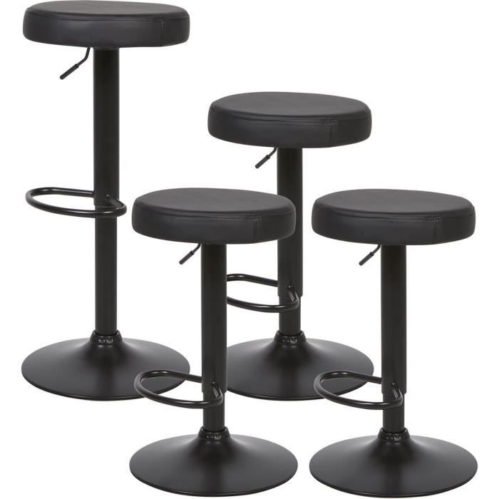 Housses pour Tabouret de Bar 4 PCS Housses de Tabouret de comptoir pub