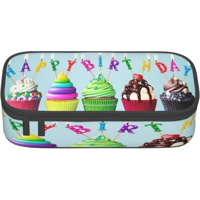 Trousse à Crayons DemonsHunter Multicolore - Imperméable, Multicompartiments, Style Anime