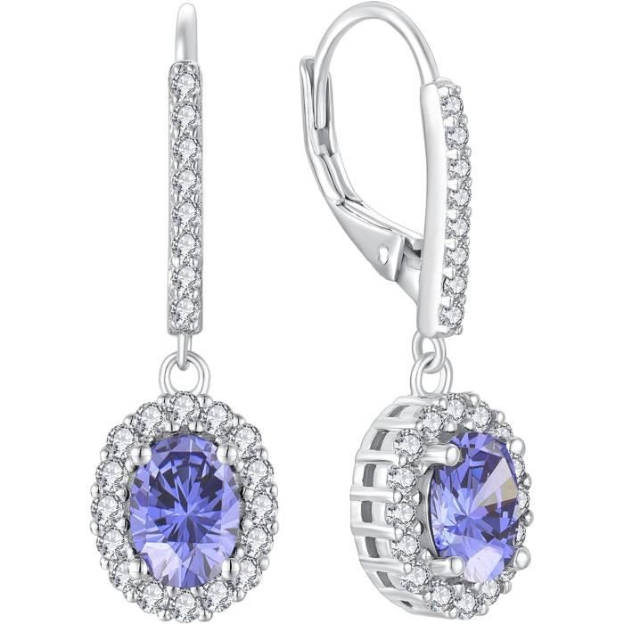 Grande boucles d'oreilles ovales créoles créoles creux 925