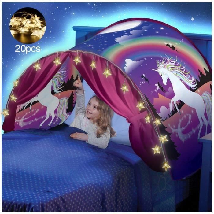 Ciel De Lit Enfant Odot - Dôme Moustiquaire Rond 65cm De Diamètre - Décoration Chambre Princesse Ou Prince - Bleu Marine