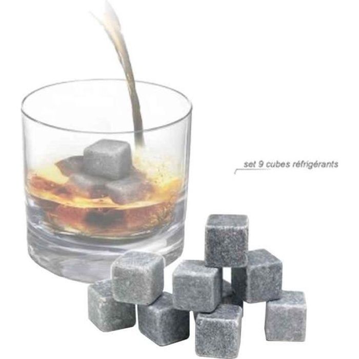 TD® Glaçon pierre whisky réutilisable acier inoxydable alcool vin haut –
