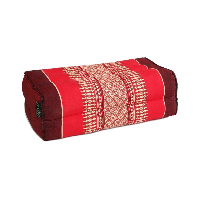 Traversin Rond En Forme De Chats OrangeJaune Pour Le Yoga La Mditation Le Yoga Le Cou Coussin De