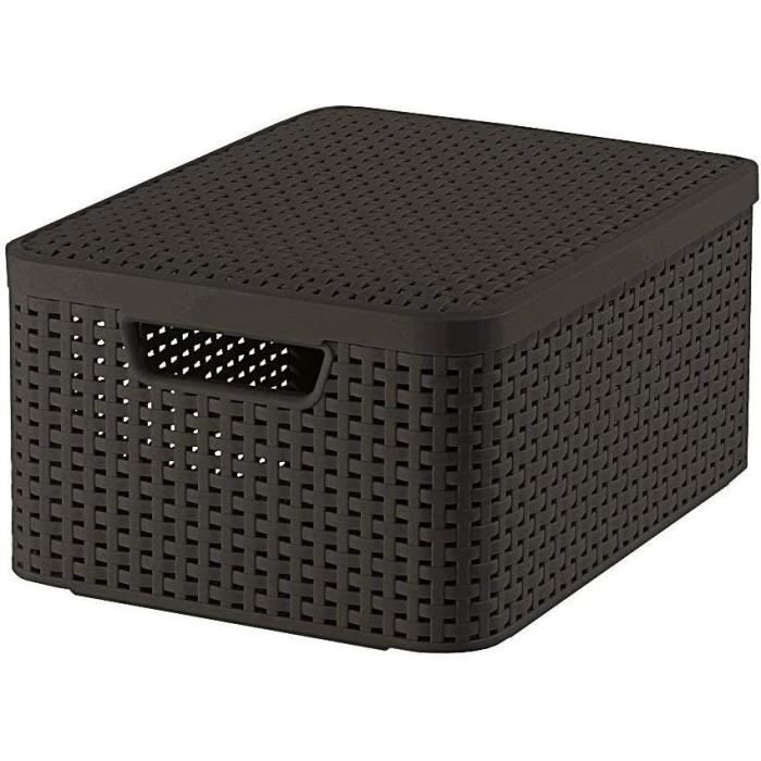 Boîte De Rangement Salle De Bain Beauté – À Poser Ou Empiler – En Métal, Design Sobre - 9