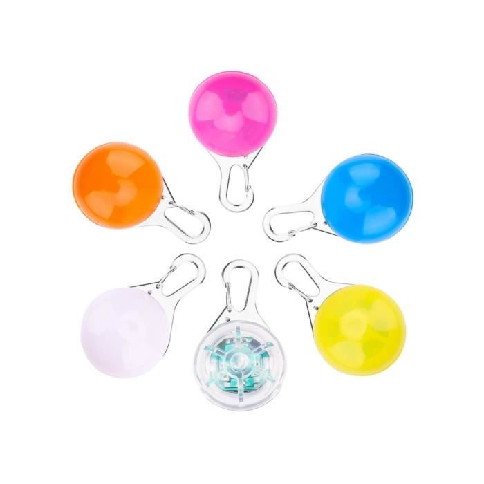 Pendentif LED - Non spécifié - Chien - 6PCS Lumières de Sécurité - Étanche - 3 Modes dÉclairage