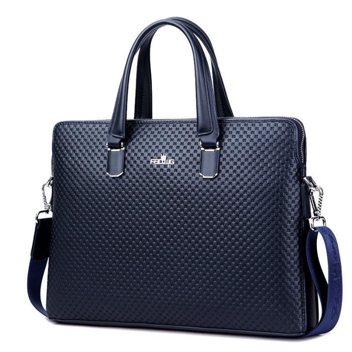 Porte Documents Serviette Attache Case Hommes Mallette En Cuir Sacs De Bureau Pour Homme Celebre Marque Bandouliere Type Blue Achat Vente Attache Case 6298755821290 Soldes Sur Cdiscount Des Le 20 Janvier Cdiscount