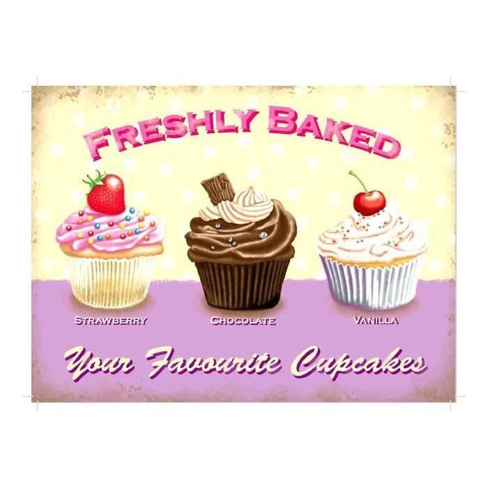 Plaque Gateau Cupcakes Breshly Baked Tole Deco Cuisine Achat Vente Objet Decoration Murale Cdiscount Plaque Gateau Cupcakes Breshly Baked Tole Deco Cuisine Achat Vente Objet Decoration Murale Cdiscount