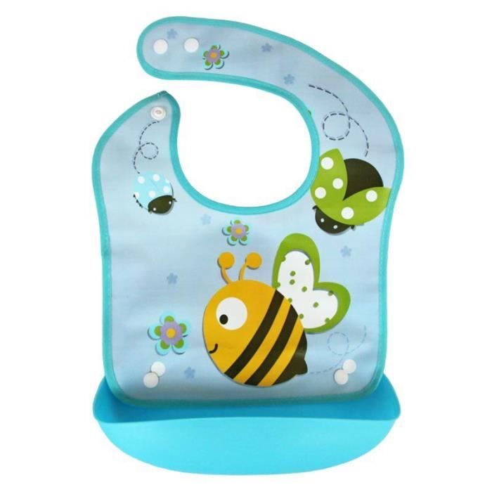 Securite Bande Dessinee Imprimer Bebe Bavoirs Garcons Filles Bavoir Impermeable A L Eau En Silicone Souple Enfants R Lm0994 Cdiscount Pret A Porter