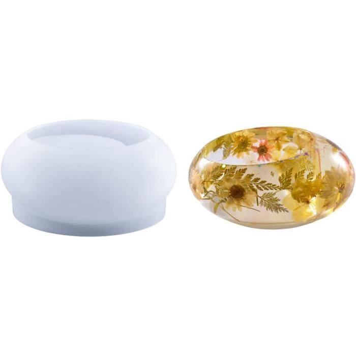 Moules En Silicone Flocons De Neige Noël | Lot De 2 | Pour Résine Époxy, Bougies, DIY Déco Festive