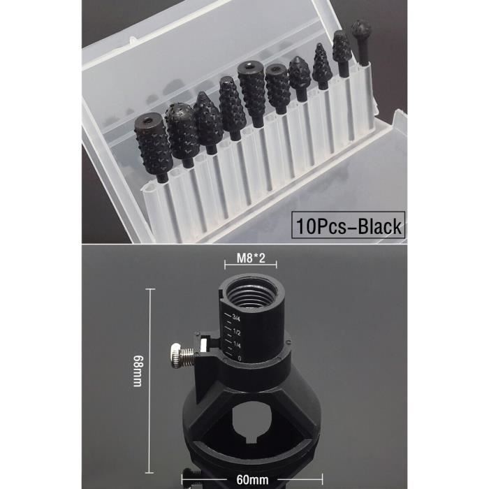 3 Pièces Fraise à Bois Mèches De Routeur De Sculpture De Plat 8MM Jeu De Gabarits De Plateau De Bol A Tige Outil De Travail Du Bois A Roulement A Billes 82189191