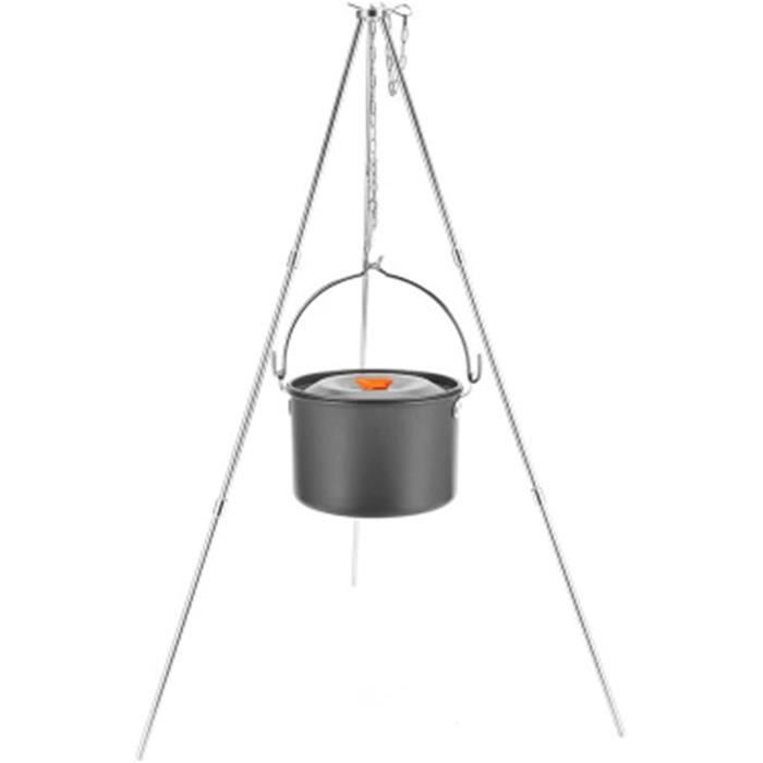 Trépied De Cuisson Pour Feu De Camp Trépied cuisson pendentif en