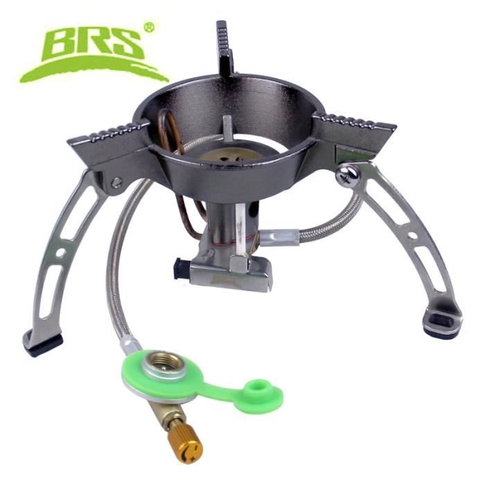 Pliable Camping Mini réchaud à gaz avec allumage Piezo, Cuisinière à