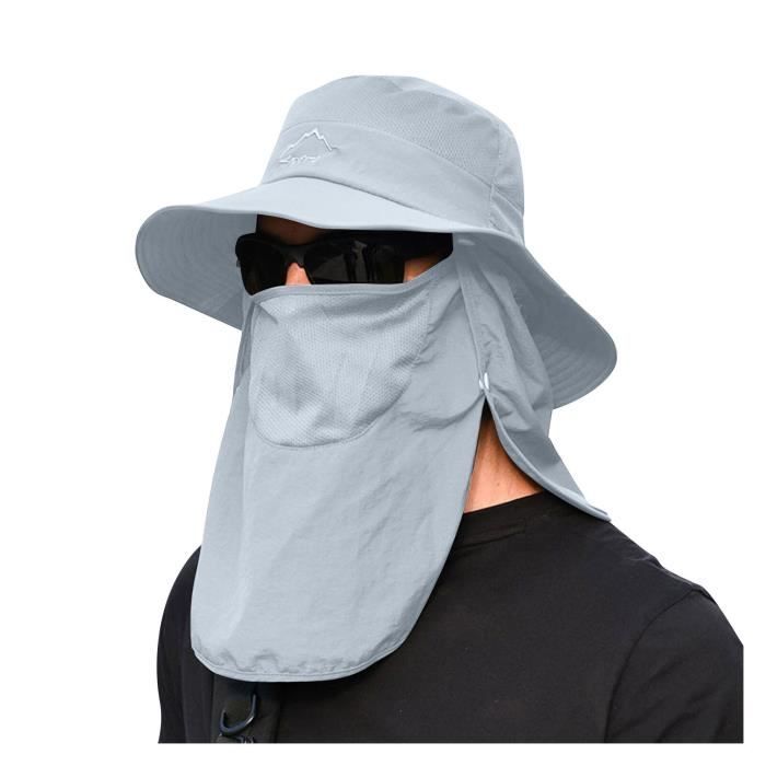 Chapeau De Pêcheur D'été Unisexe - Protection Solaire, Taille Ajustable 56-60 Cm - Neuf Avec étiquettes