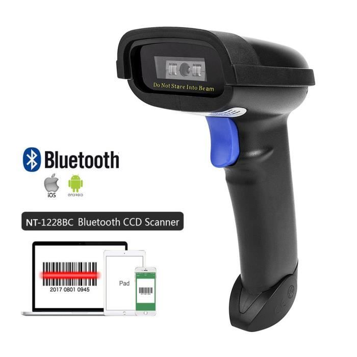 Netum Scanner De Code À Barres Portatif Nt1698w Et Nt1228bl Bluetooth