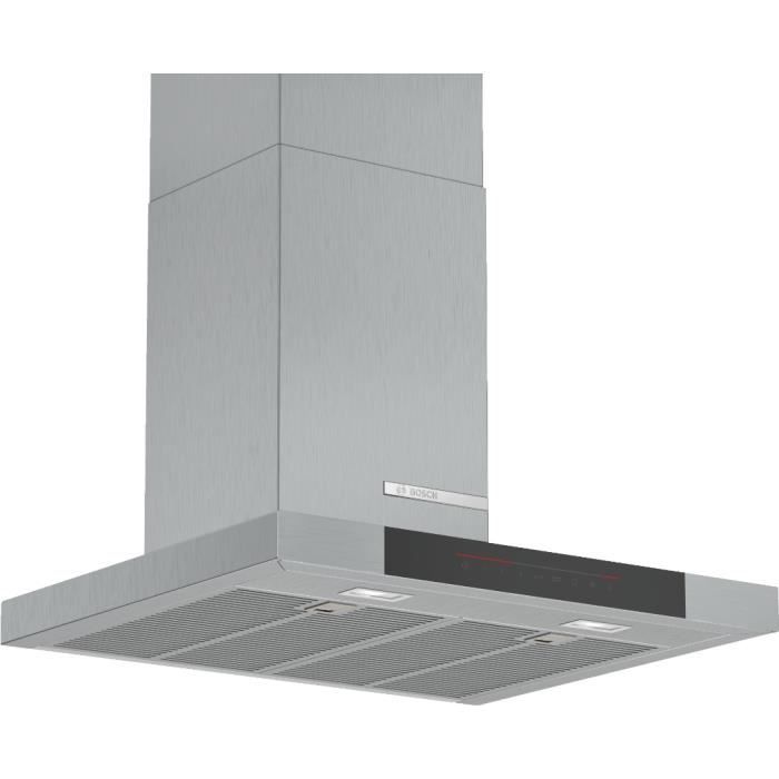 Bosch - hotte décorative murale 60cm 61db 657m3-h inox - dwb67jp50