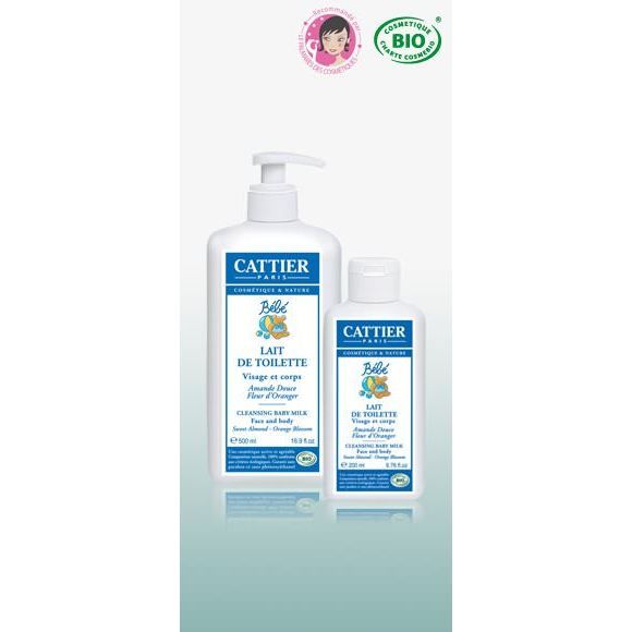 CATTIER BÉBÉ EAU NETTOYANTE MICELLAIRE 500ML*2 sur