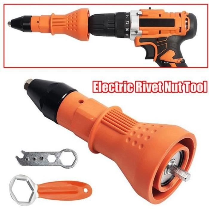 Generic Adaptateur de riveteuse électrique, Riveteuse professionnel pour perceuse à prix pas cher | Maroc