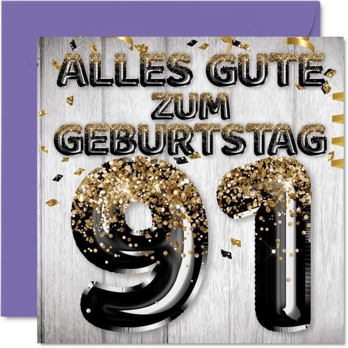 Carte D'anniversaire 33 Ans Pour Homme – Ballons à Paillettes Noirs Et