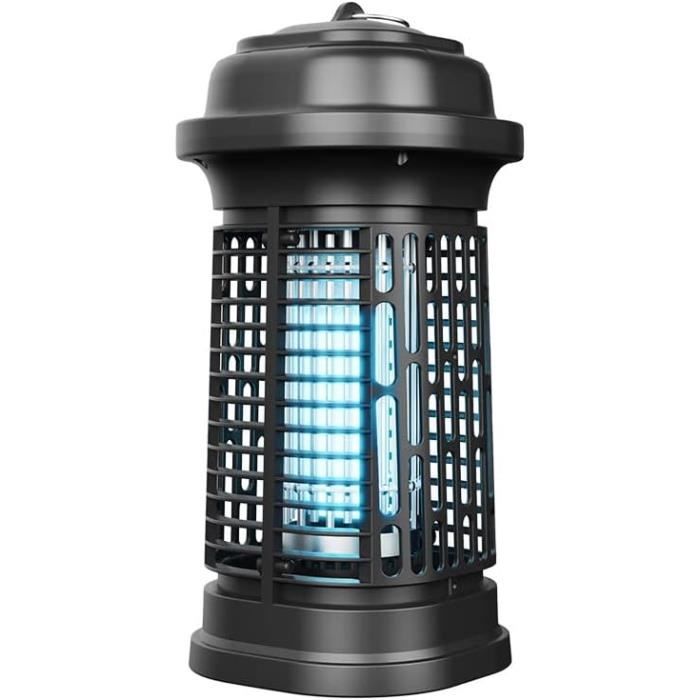 Lampe Anti-moustique électrique 3000V - LED, étanche IPX5 - Pour Maison, Jardin, Camping - Rechargeable USB-C