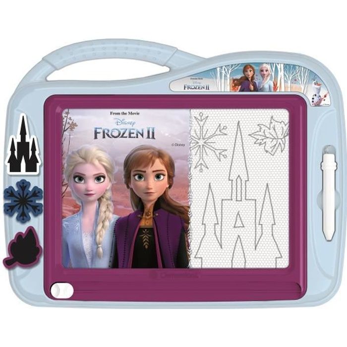 Ardoise magique - La Reine des Neiges 2 - CLEMENTONI - Mixte - Bleu - 4 ...