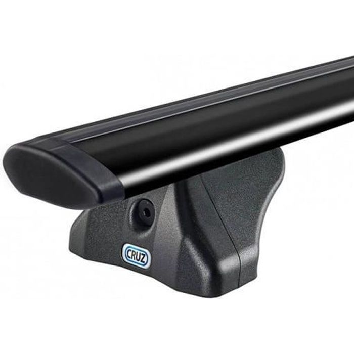 Barre Tetto In Alluminio Nero Per Cupra Formentor 2020-2025, Modello Fly - Set Da 2, Portata 75 Kg In Movimento