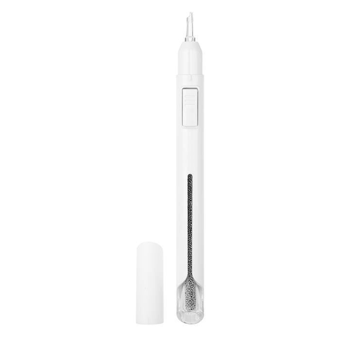 Nail Art Dotting Pen Mit 2.800 Metallperlen – DIY Nagelperlen-Stift Für Maniküre, Gold Oder Silber
