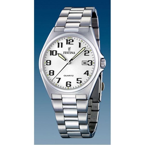 Montre Homme - Quartz - Blanc - F16374-9