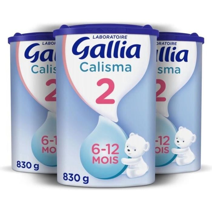 Gallia Calisma 2 Lait En Poudre 6-12 Mois 800g - Easypara