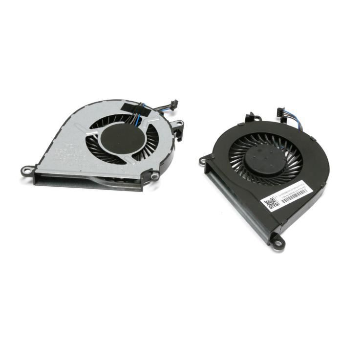 Ventilateur De Refroidissement CPU Pour Ordinateur Portable HP 620/625 - Remplacement Pièce D'origine, Noir