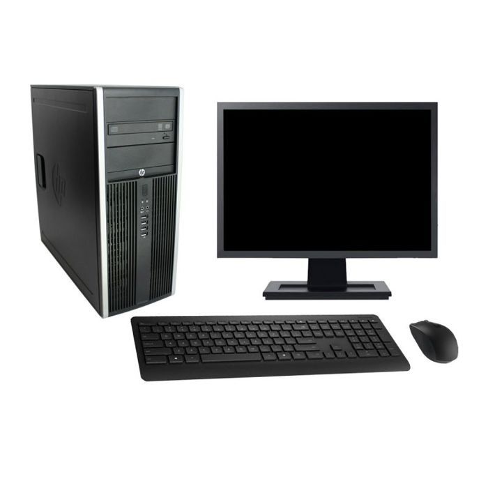 PC Tour HP Elite 8300 Ecran 27 Intel i7-2600 RAM 16Go SSD 480Go Windows 10 Wifi - Hewlett packard