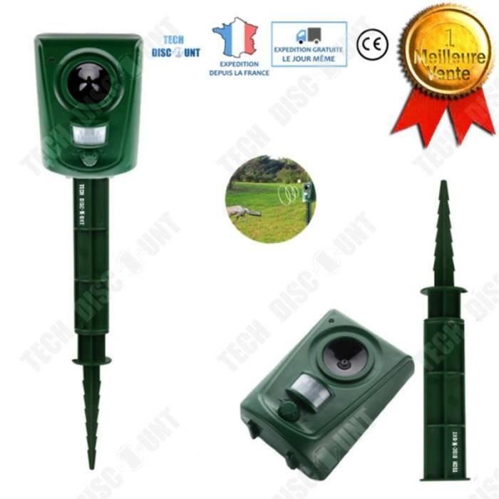 Meilleurs prix pour REPULSIF  ATTRACTIF TD® repulsif animaux ultrason chats exterieur souris pigeon chien puissant a piles et rats balcon portable