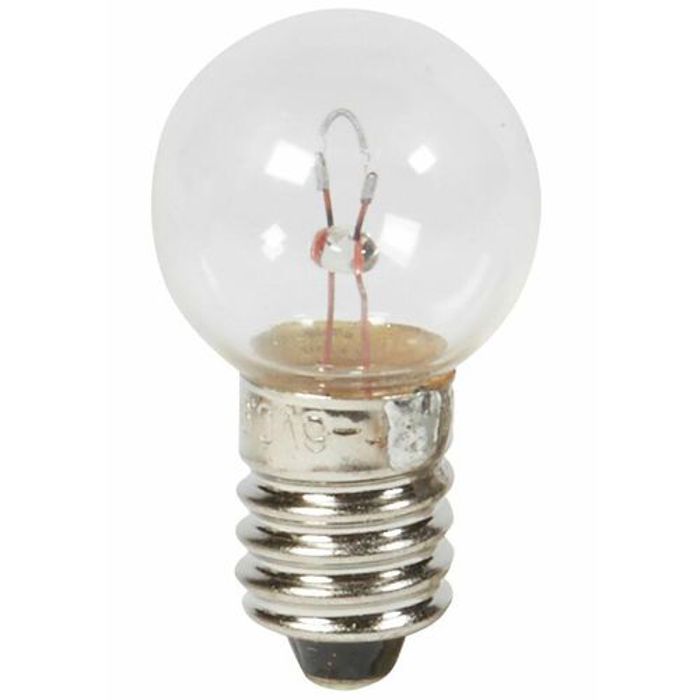 Ampoule culot E10 6V 0 90A 5 5W pour maintenance lampe portable dintervention référence 060797 - LEGRAND - 060929