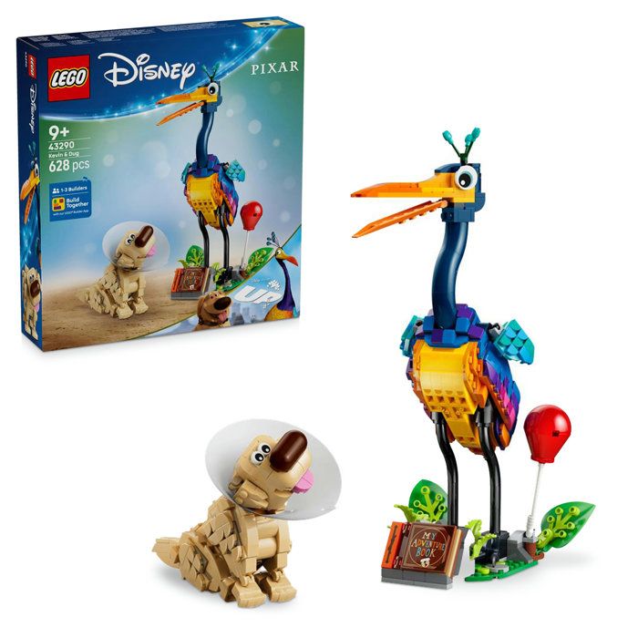 LEGO ǀ Disney et Pixar 43290 Kevin et Doug - Figurine dOiseau à Construire dès 9 ans