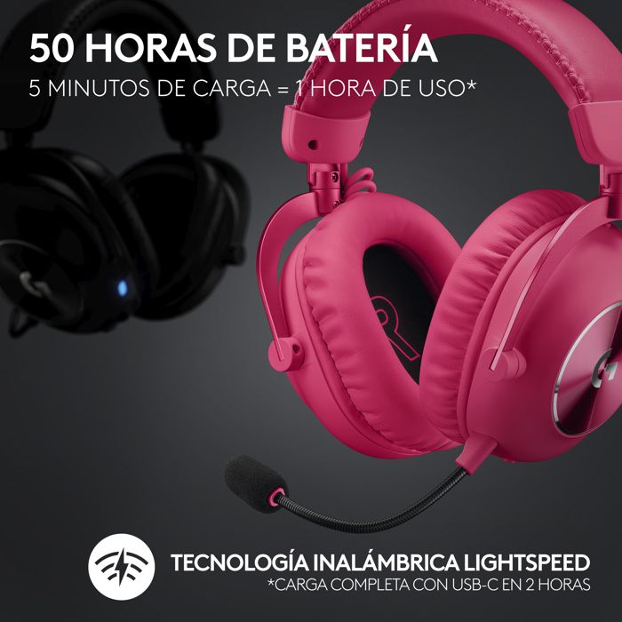 PRO X 2 LIGHTSPEED WL Headset - MAGENTA