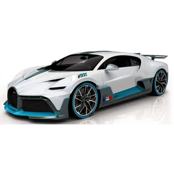 Maisto - Bugatti Divo - Modèle réduit de voiture - Intérieur détaillé - Portes mobiles - Blanc