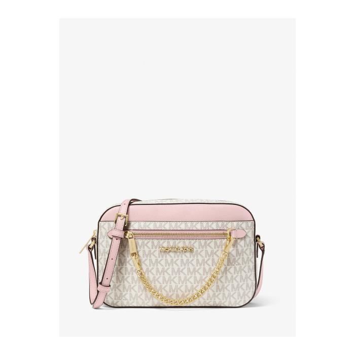 Sac bandouliere toile enduite Michael Kors Femme Cdiscount Bagagerie Maroquinerie