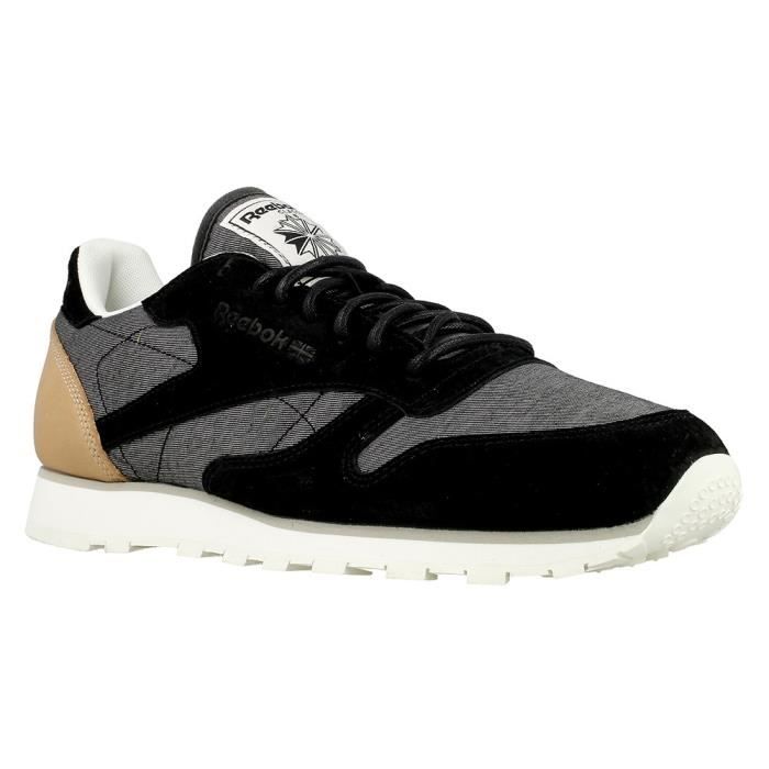 Chaussures de Running - Reebok - CL Leather Fleck - Gris - Mixte - Fitness Chaussures de Running - Reebok - CL Leather Fleck - Gris - Mixte - Fitness