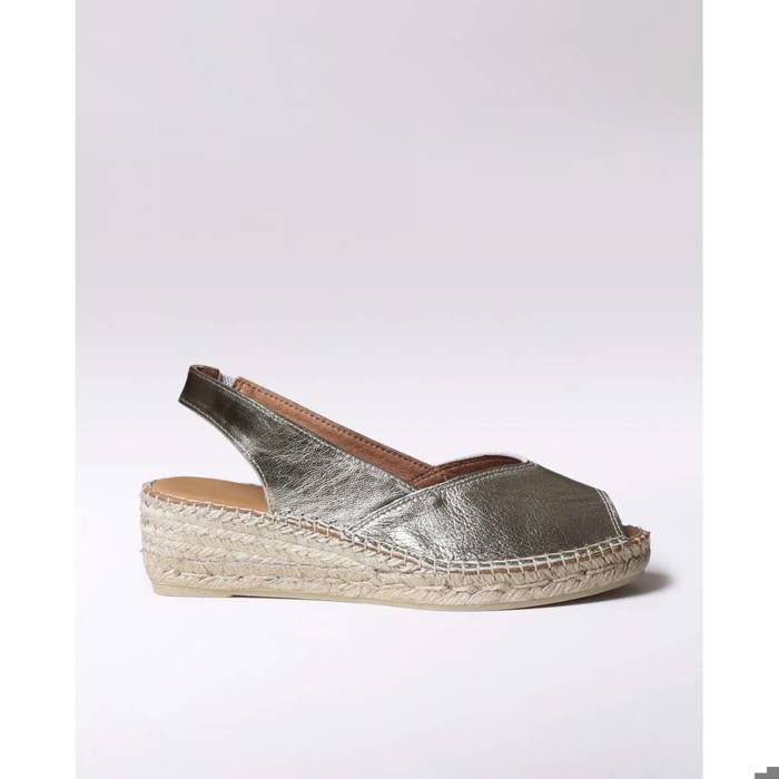 Toni Pons Alpargatas Mujer Modèle Chaussure Toni Pons Modèle 104782 - Coleur Argent