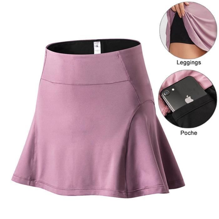 Jupe tennis sales avec legging