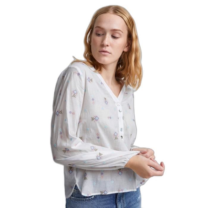 Chemise de randonnée femme REI Co-op Sahara manches longues bleu