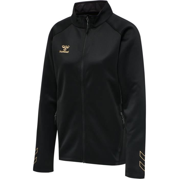 Veste de survêtement femme Hummel Cima XK - noir - manches longues Veste de survêtement femme Hummel Cima XK - noir - manches longues
