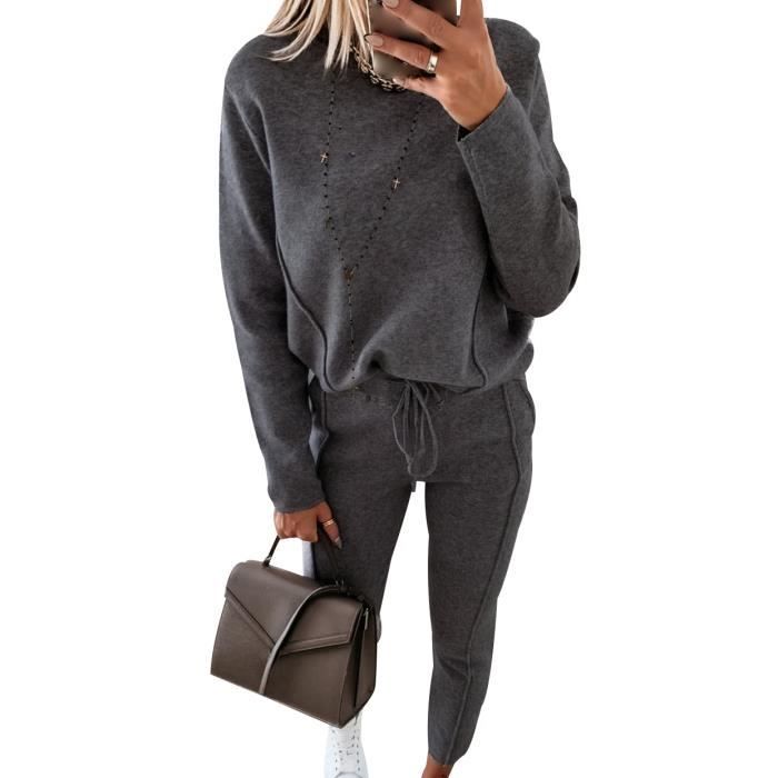 Ensemble Jogging Femme Tracksuit Women Loungewear Tenue Jogging