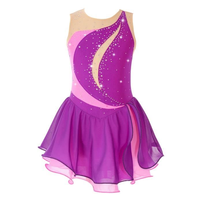 ranrann Enfant Fille Justaucorps Patinage Artistique Gymnastique ranrann Enfant Fille Justaucorps Patinage Artistique Gymnastique