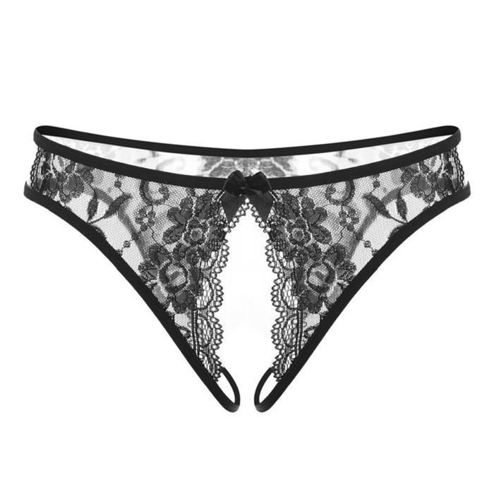 Culotte Ouverte Sans Entrejambe – Sous-vêtement Sexy Homme/femme, Matière Polyester
