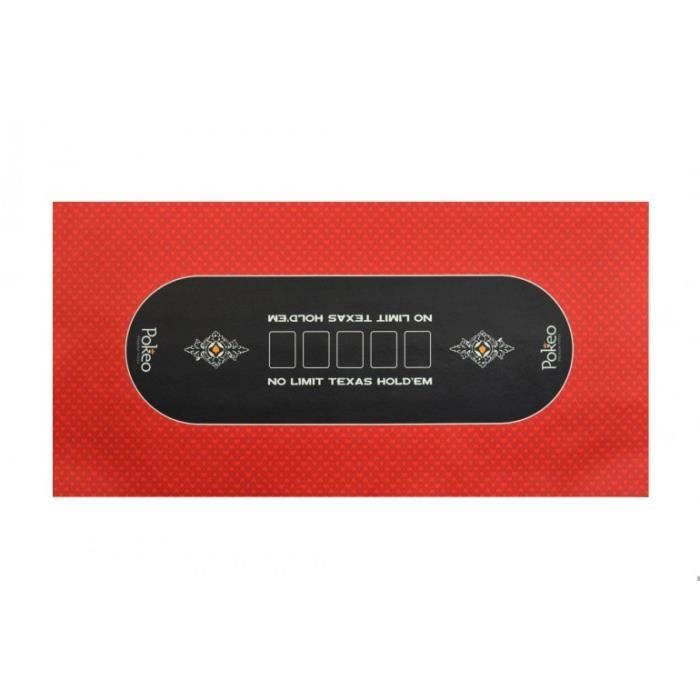 Tapis de poker Néoprène ovale et rond - East River Poker