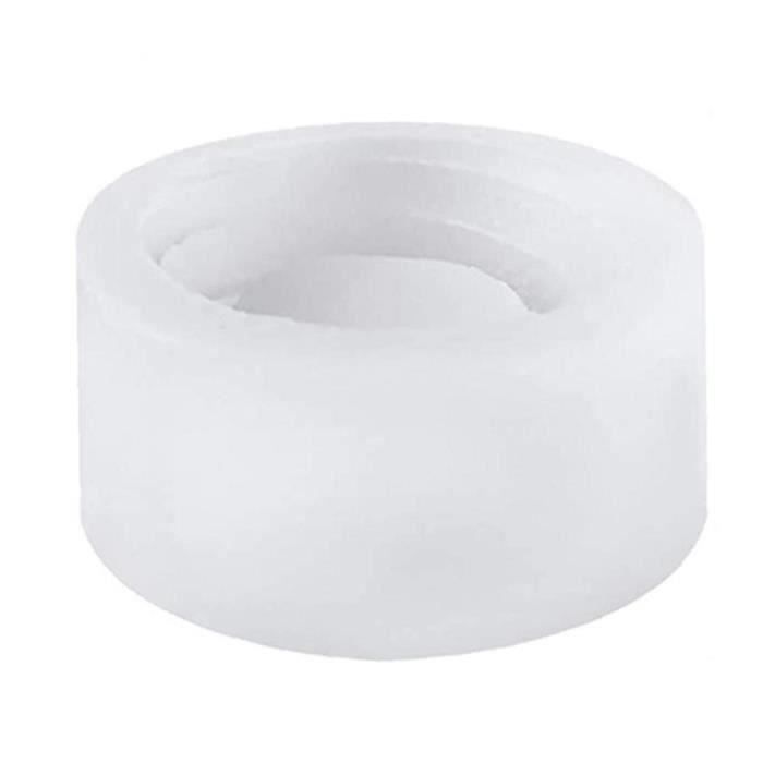 Cercle Moule En Silicone Bougeoir 2 En 1 Moule À Bougeoir, Moule En