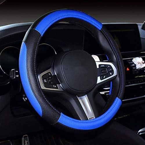 Pour BMW X5 E53 Vrai Couvre Volant En Cuir Noir